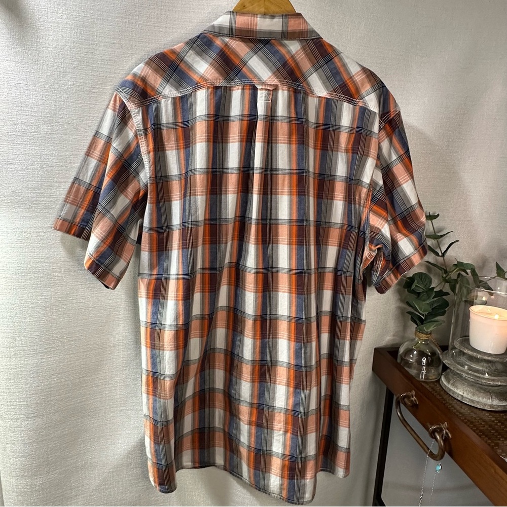 Dakota Grizzly Casual Men's Short Sleeve Button-up Plaid Shirt XXL - Picture 2 of 10